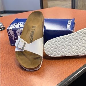 Birkenstock Madrid size 41 White
